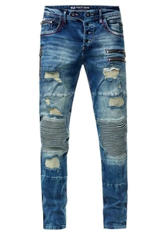 Rusty Neal Slim-fit Jeans MISATO Blau/Hellblau