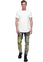 Rusty Neal Straight-Jeans MORI Neonfarben/Dunkelgrün/Grün