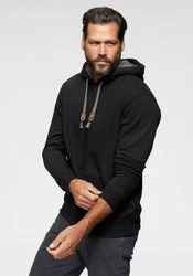 Man's World Kapuzensweatshirt Schwarz