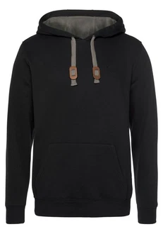 Man's World Kapuzensweatshirt Schwarz
