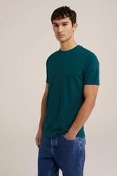 WE Fashion T-Shirt Türkis/Grün/Dunkelgrün