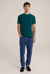 WE Fashion T-Shirt Türkis/Grün/Dunkelgrün