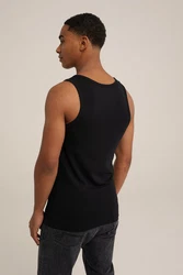 WE Fashion T-Shirt Schwarz/Dunkelblau