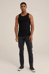 WE Fashion T-Shirt Schwarz/Dunkelblau