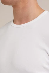WE Fashion T-Shirt Weiß/Creme/Grau/Khaki