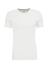 WE Fashion T-Shirt Weiß/Creme/Grau/Khaki