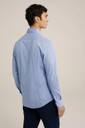 WE Fashion Businesshemd Hellblau/Blau