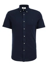 WE Fashion Businesshemd Dunkelblau/Hellblau/Blau