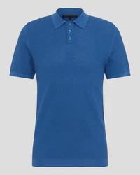 Drykorn Kurzarmshirt Blau/Dunkelblau/Hellblau