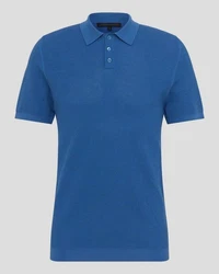 Drykorn Kurzarmshirt Blau/Dunkelblau/Hellblau