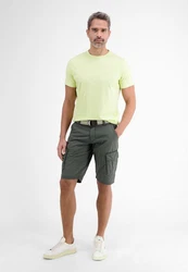 LERROS Cargo Bermuda Dunkelgrün/Khaki/Grün