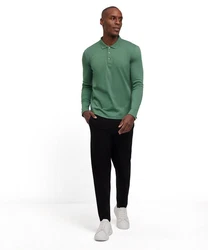 FALKE Poloshirt Dunkelgrün/Grün/Türkis/Schwarz