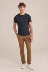 WE Fashion T-Shirt Dunkelgrau/Dunkelblau/Schwarz/Grau