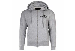 Replay Sweatshirt Herren Sweatjacke Zip-Jacke Kapuze Logo 