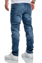 Amaci&Sons Straight Jeans WICHITA Blau/Hellblau/Dunkelblau