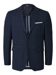 SELECTED HOMME Sakko Oasis Dunkelblau/Blau/Hellblau