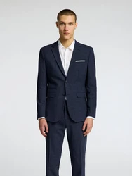 SELECTED HOMME Sakko Oasis Dunkelblau/Blau/Hellblau