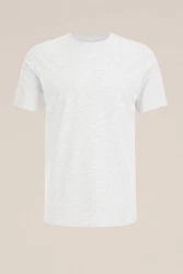 WE Fashion T-Shirt Grau/Khaki/Weiß
