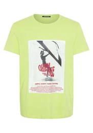 Print-Shirt T-Shirt im Surf-Design 1
