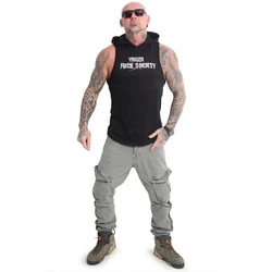 YAKUZA Muskelshirt mit Kapuze 