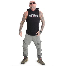 Muskelshirt FS mit Ringerrcken und Kapuze