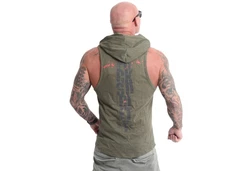YAKUZA Muskelshirt mit Kapuze 