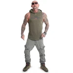 YAKUZA Muskelshirt mit Kapuze 