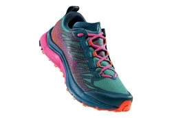 La Sportiva Jackal II Laufschuh Rosa/Türkis/Grün/Hellblau/Lila