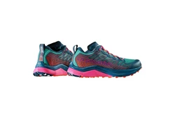 La Sportiva Jackal II Laufschuh Rosa/Türkis/Grün/Hellblau/Lila