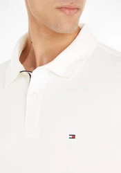 Tommy Hilfiger Flag Under Placket REG Polo Langarm T-Shirt MW0MW31684 navy/knallrot/wei