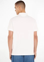 Tommy Hilfiger Flag Under Placket REG Polo Langarm T-Shirt MW0MW31684 navy/knallrot/wei