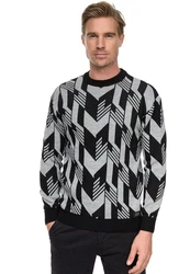 Rusty Neal Strickpullover zweifarbig