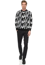 Rusty Neal Strickpullover zweifarbig