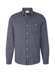 TOM TAILOR Hemd Hellblau/Dunkelblau/Blau/Grau