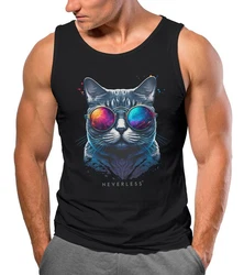 Neverless Tanktop Herren Sommer Style Fashion Streetstyle Schwarz/Grau