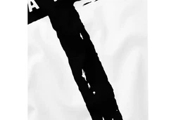 Neverless Tanktop Herren Trend-Motiv Cross Faith Weiß/Schwarz/Dunkelblau