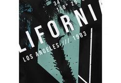 Neverless Herren Tank-Top California Los Angeles Surfing Motiv Schwarz/Dunkelgrün