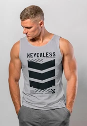 Neverless Tanktop Herren Tank-Top Techwear Trend Japanese Streetstyle Dunkelblau/Dunkelgrau/Grau/Rosa