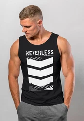 Neverless Tanktop Herren Tank-Top Techwear Trend Japanese Streetstyle Dunkelblau/Schwarz/Rosa