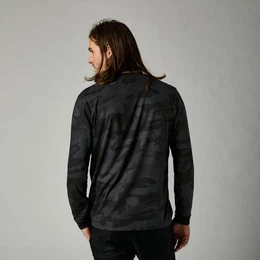 Motorradweste Fox Langrmliges T-Shirt Clean Up schwarz/camo L