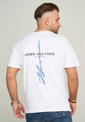 Jack & Jones T-Shirt JCOMETA TEE Weiß/Creme/Schwarz/Grau
