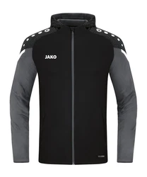 Jako Sweatjacke Performance Kapuzenjacke Schwarz/Dunkelgrau/Grau/Dunkelblau