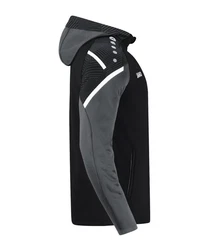 Jako Sweatjacke Performance Kapuzenjacke Schwarz/Dunkelgrau/Grau/Dunkelblau