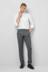 MEYER Chinohose M5 Chino Hellgrau/Dunkelgrau/Grau