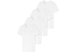 Schiesser T-Shirt 95/5 Organic Cotton Weiß
