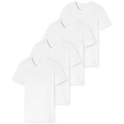 Schiesser T-Shirt 95/5 Organic Cotton Weiß