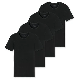T-Shirt 95/5 Organic Cotton (4-tlg) Rundhalsausschnitt, kurzarm, im 4er Pack