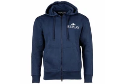Replay Sweatshirt Herren Sweatjacke Zip-Jacke Kapuze Logo 