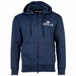Replay Sweatshirt Herren Sweatjacke Zip-Jacke Kapuze Logo 