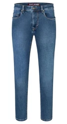 MAC 5-Pocket-Jeans Arne Pipe Fliederfarben/Blau/Dunkelblau/Hellblau
